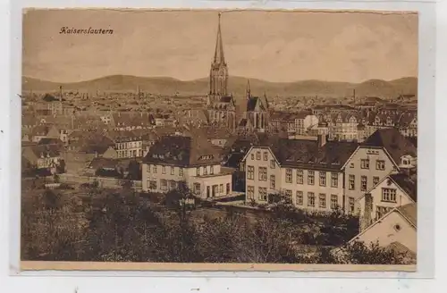 6750 KAISERSLAUTERN, Blick auf den Ort, 1919