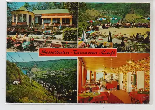 5590 COCHEM, Sesselbahn Terrassen - Cafe