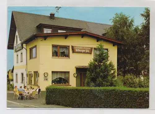 5590 COCHEM - FAID, Gasthaus Pension Fam. Hennen, Bitburger Pils