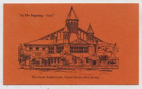 USA - NEW JERSEY - OCEAN GROVE, The Great Auditorium