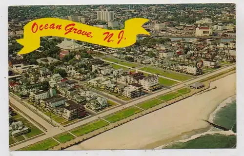 USA - NEW JERSEY - OCEAN GROVE, air view