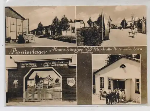 PFADFINDER / PIONIERE / BOY SCOUTS, Pionierlager HANNO GÜNTHER, Maxhütte - Unterwellenborn