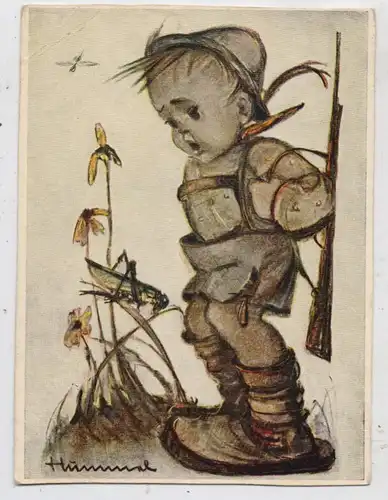 KÜNSTLER / Artist - HUMMEL, "Heuschreckenschütze", 1958