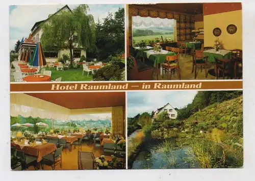5920 BAD BERLEBURG - RAUMLAND, Gartencafe Raumland