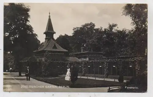 1000 BERLIN - TIERGARTEN, ZOO, Fasanerie