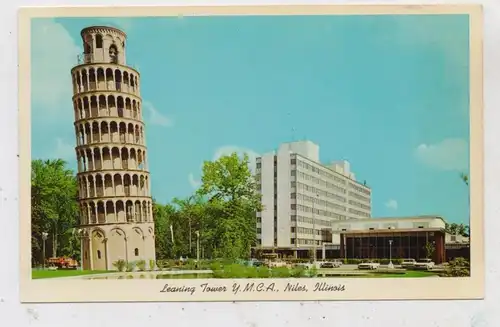 USA - ILLINOIS - NILES, YMCA, Leaning Tower