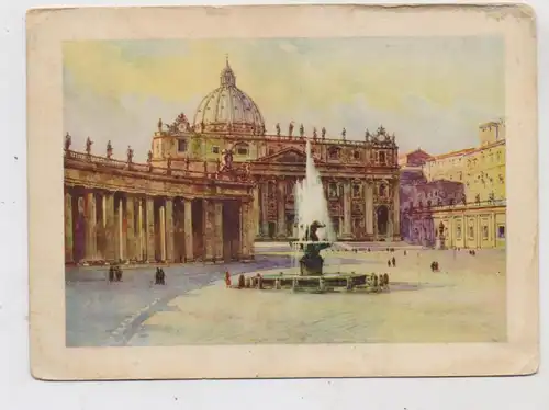 VATICAN - Basilica di S. Pietro, Künstler-Karte