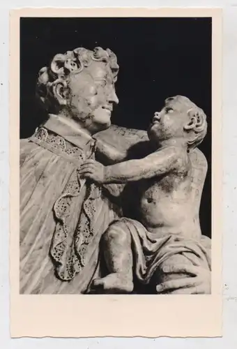 5370 KALL - STEINFELD, Kloster, Hermann - Josef - Statue auf dem Sarkophag