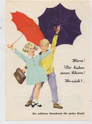7000 STUTTGART, Hugendubel - Schirme / Umbrella / Parapluie / Ombrela / Paraplu - Ein schönes Geschenk für jedes Kind