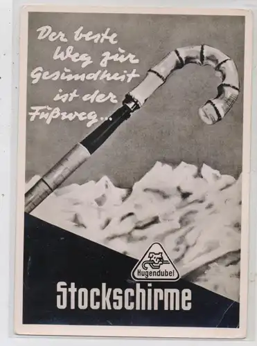 7000 STUTTGART, Hugendubel - Schirme / Umbrella / Parapluie / Ombrela / Paraplu - Stockschirme