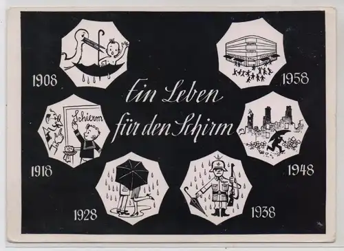 7000 STUTTGART, Hugendubel - Schirme / Umbrella / Parapluie / Ombrela / Paraplu - Ein Leben für den Schirm