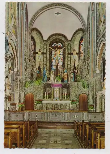 5400 KOBLENZ - ARENBERG, Walfahrtskirche, Altar, 1962