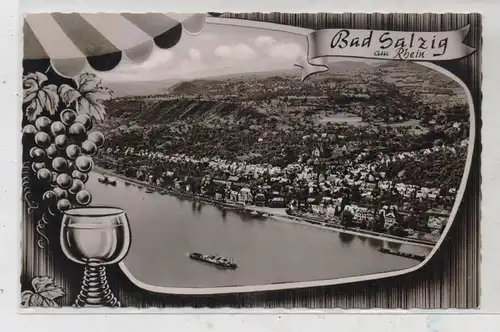 5407 BOPPARD - SALZIG, Gesamtansicht, 1965