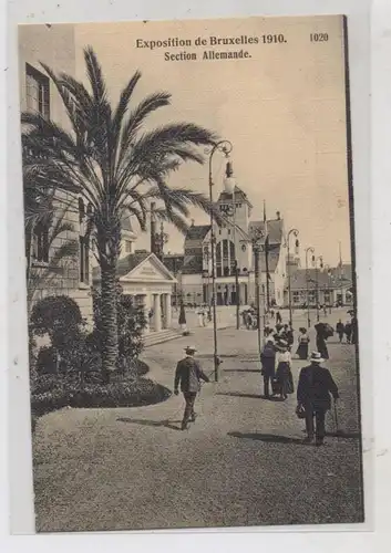 EXPO - 1910 BRUSSEL, Deutsche Sektion