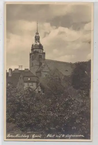 0-1800 BRANDENBURG, Blick auf St. Katharinen, 1935