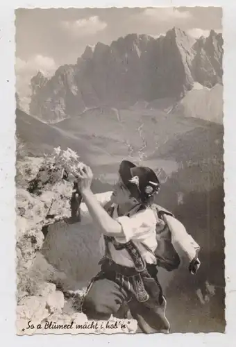 SPORT - BERGSTEIGEN, "So a Blümerl....