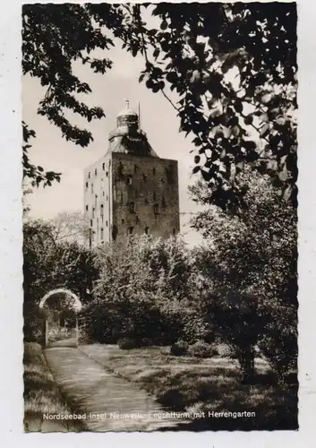 2000 HAMBURG - NEUWERK, Leuchtturm mit Herrengarten, Verlag Schulze - Cuxhaven