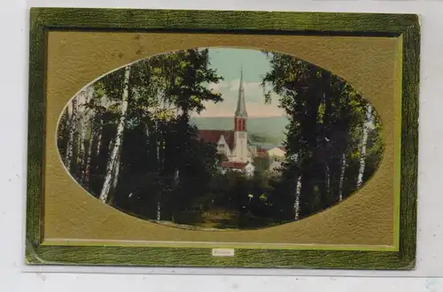 0-1500 POTSDAM - BORNIM, Ortsansicht im Passepartout - Rahmen, Verlag Ernst Berlin - Bornim