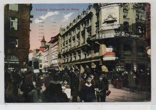 0-7000 LEIPZIG, Reichsstrasse zur Messe, 1920