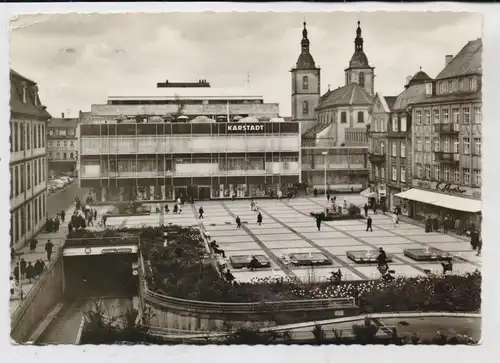6400 FULDA, Universitätsplatz, Kaufhaus KARSTADT, 1966