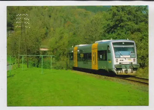 EISENBAHN  / Railway - Wiehltalbahn,  Regio - Shuttle 013 der TransRegio in Osberghausen
