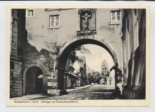 4840 WIEDENBRÜCK, Torbogen am Franziskanerkloster