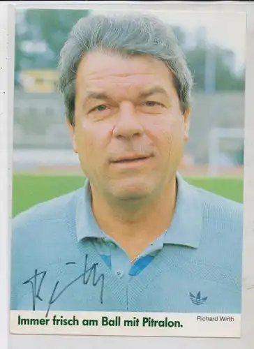 FUSSBALL - WALDHOF MANNHEIM - RICHARD WIRTH, Autogramm