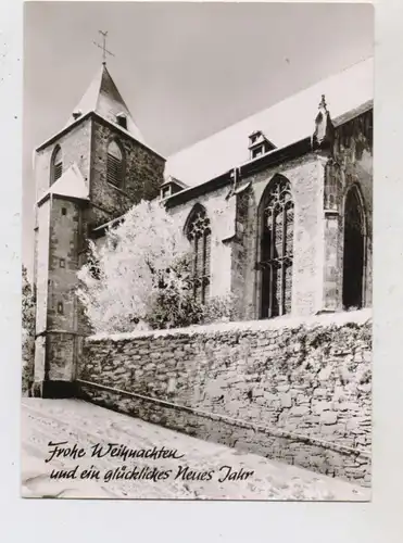 5372 SCHLEIDEN, Schloßkirche, Weihnachtskarte