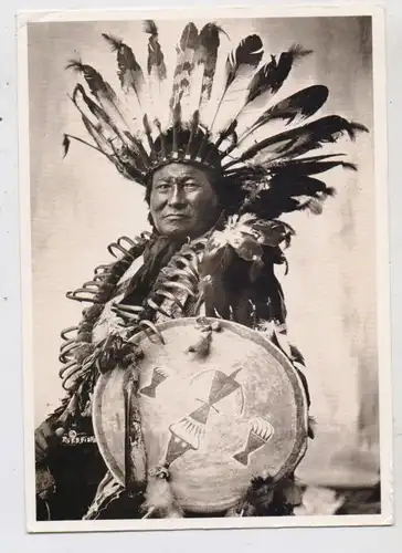 INDIANER - RAIN - IN - THE - FACE, Iromagaja, Hunkpapa Sioux Chief, moderne AK