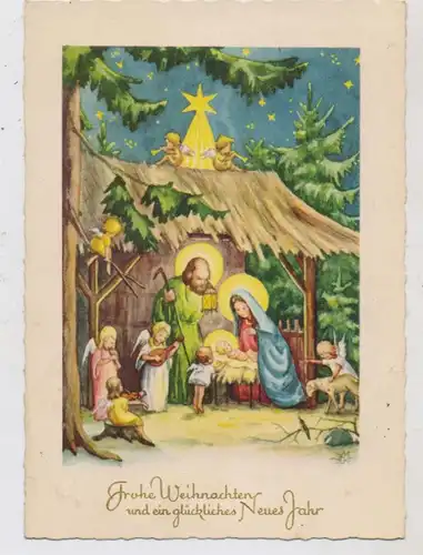KRIPPE / Crip / Culla, Künstlerkarte 1955