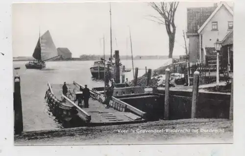 ZUID-HOLLAND - DORDRECHT, Veer's Gravendeel - Wieldrecht / Binnenfähre / Ferry