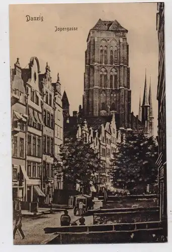 DANZIG - Jopengasse, ca. 1910