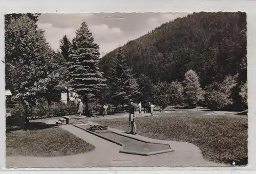 SPORT - MINIGOLF, Schönmünzach / Schwarzwald, 1962