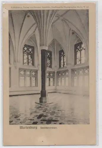 WESTPREUSSEN - MARIENBURG / MALBORK, Sommerremter