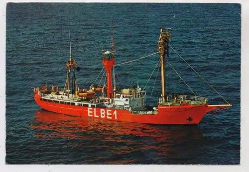 LEUCHTTÜRME / Lighthouse / Vuurtoren / Phare / Fyr, Feuerschiff "ELBE 1"