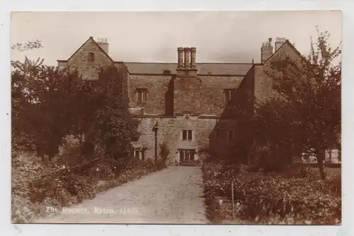 UK - ENGLAND - NORTHUMBERLAND - RYTON, The Rectory, 1938, kl. Druckstelle / AF