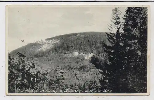 NIEDER - SCHLESIEN - GIERSDORF - SEIDORF / PODGORZYN. St.Annakapelle, Kräberberg, vest. Ritter, 1938