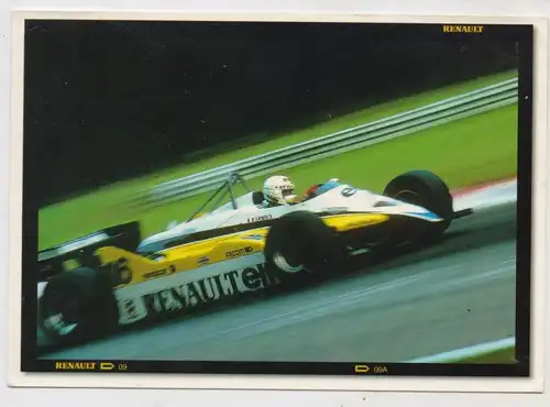 RACING - FORMULA 1, RENE ARNOUX, Renailt Elf RE30B Turbo