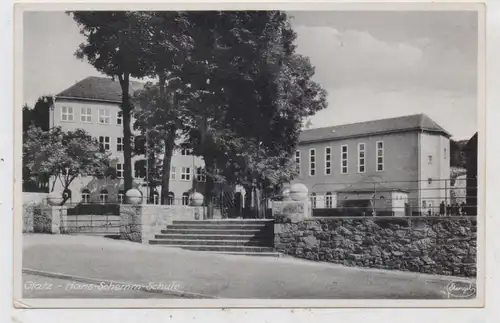NIEDER - SCHLESIEN - GLATZ / KLODZKO, Hans - Schemm (Gauleiter) - Schule,