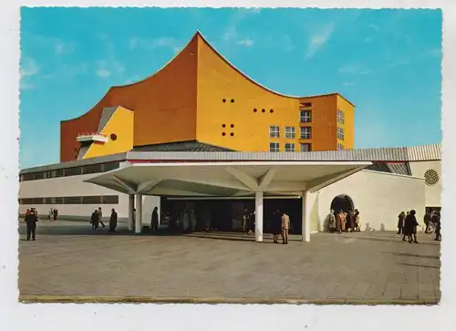 1000 BERLIN - TIERGARTEN, Philharmonie, (Architekt Hans Scharoun), Eingangsbereich