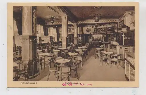 4000 DÜSSELDORF, Cafe Industrie, Wilhelmplatz, 1924