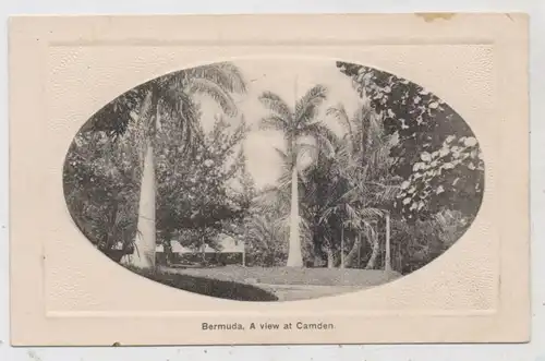 BERMUDA, A view at Camden, 1918