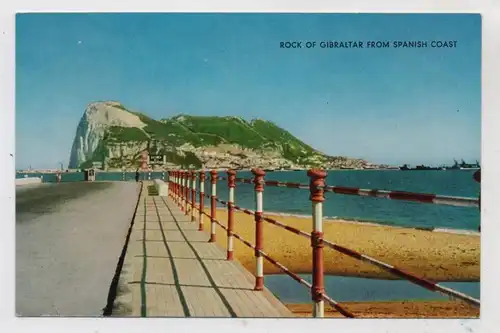 GIBRALTAR - Rock from spanish coast