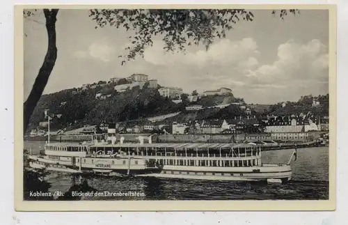 BINNENSCHIFFE - RHEIN, Köln-Düsseldorfer "VATERLAND" vor Koblenz, Verlag Wagner