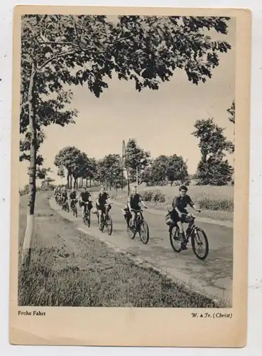 PFADFINDER / BOY SCOUTS - Tour auf dem Fahrrad, 1953