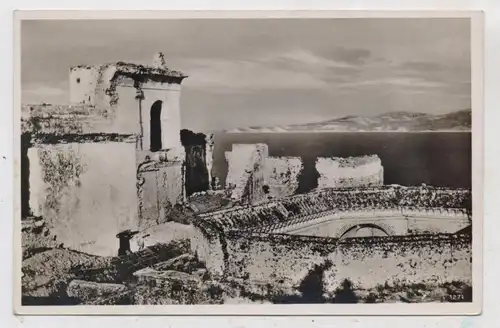 MAROC - TANGER / TANGIER, Old Town wall, Post Tenerife, 1934