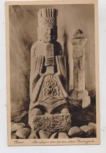 KOREA - Steinfigur von einem alten Kaisergrabe, Völkerkundemuseum Bremen
