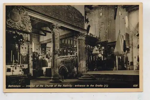 PALESTINA - BETHLEHEM, Church of Nativity