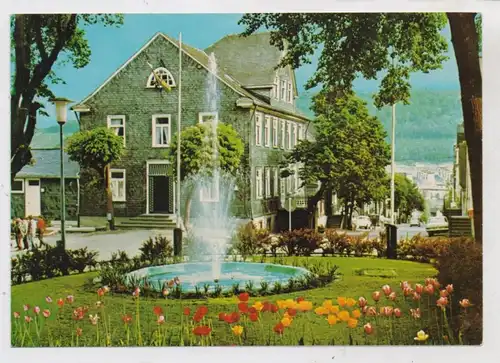 5920 BAD BERLEBURG, Jugendherberge, Klapp-Karte