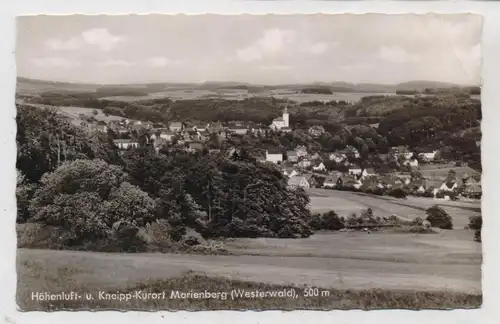 5439 BAD MARIENBERG, Blick auf den Ort, 1967